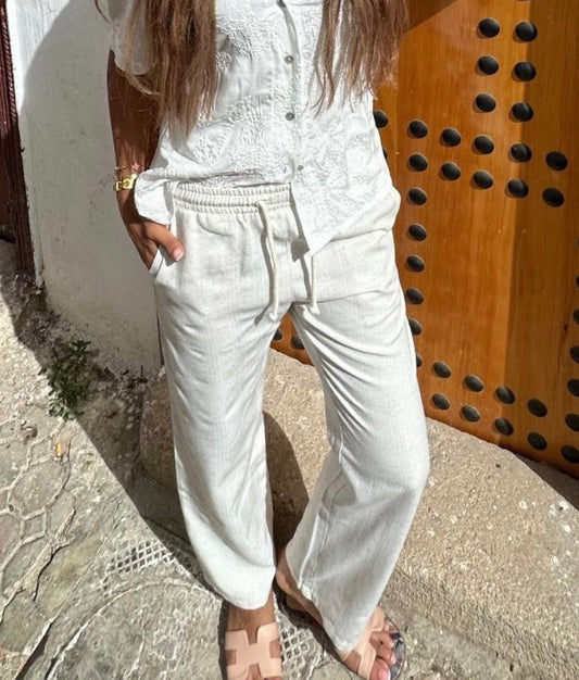 Marrakech Flow - Women’s Linen Pants